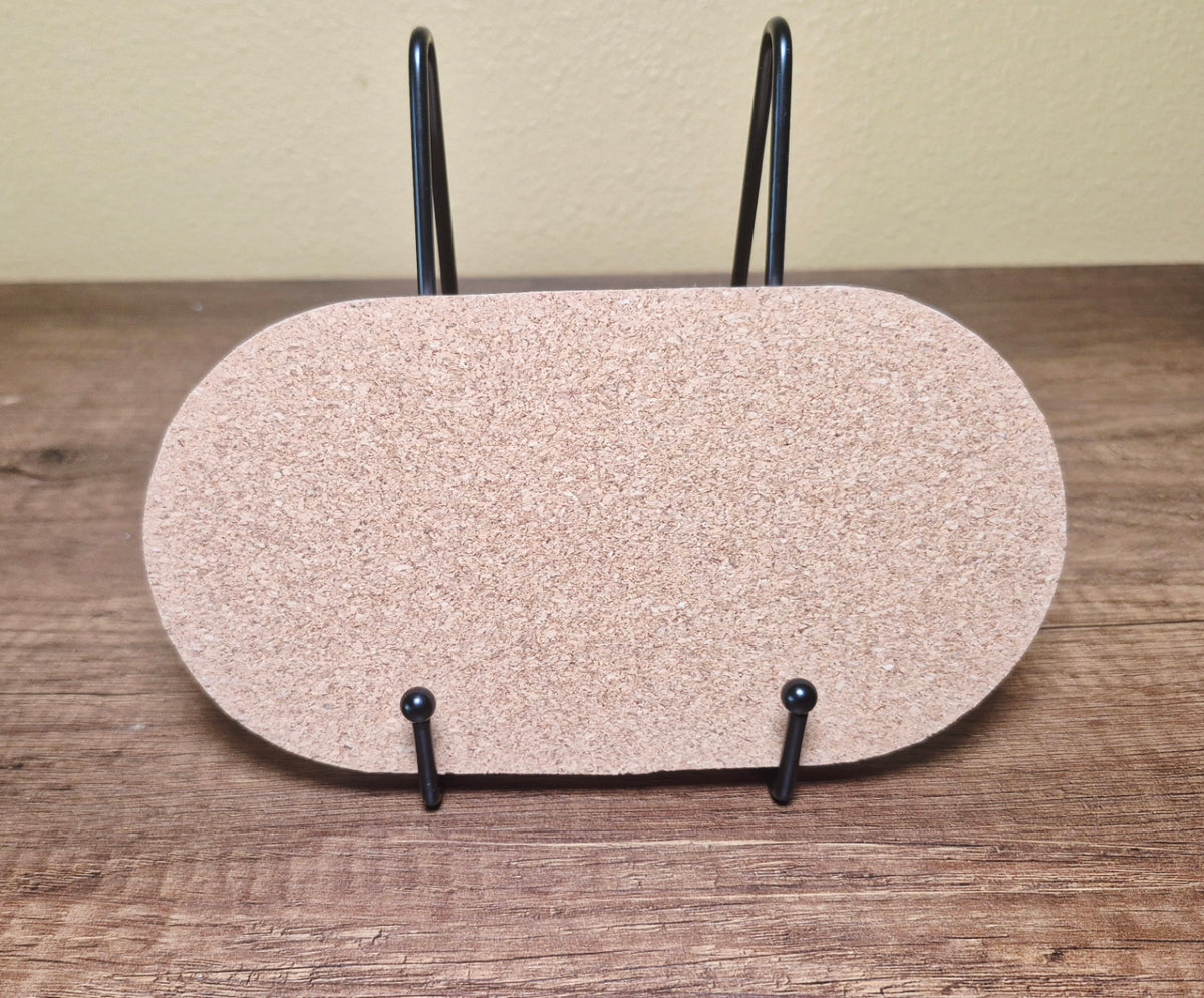 Resin Crete Trinket Tray W/Tealight Candle Holder