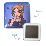 "Hannah" Magnet - Original Art