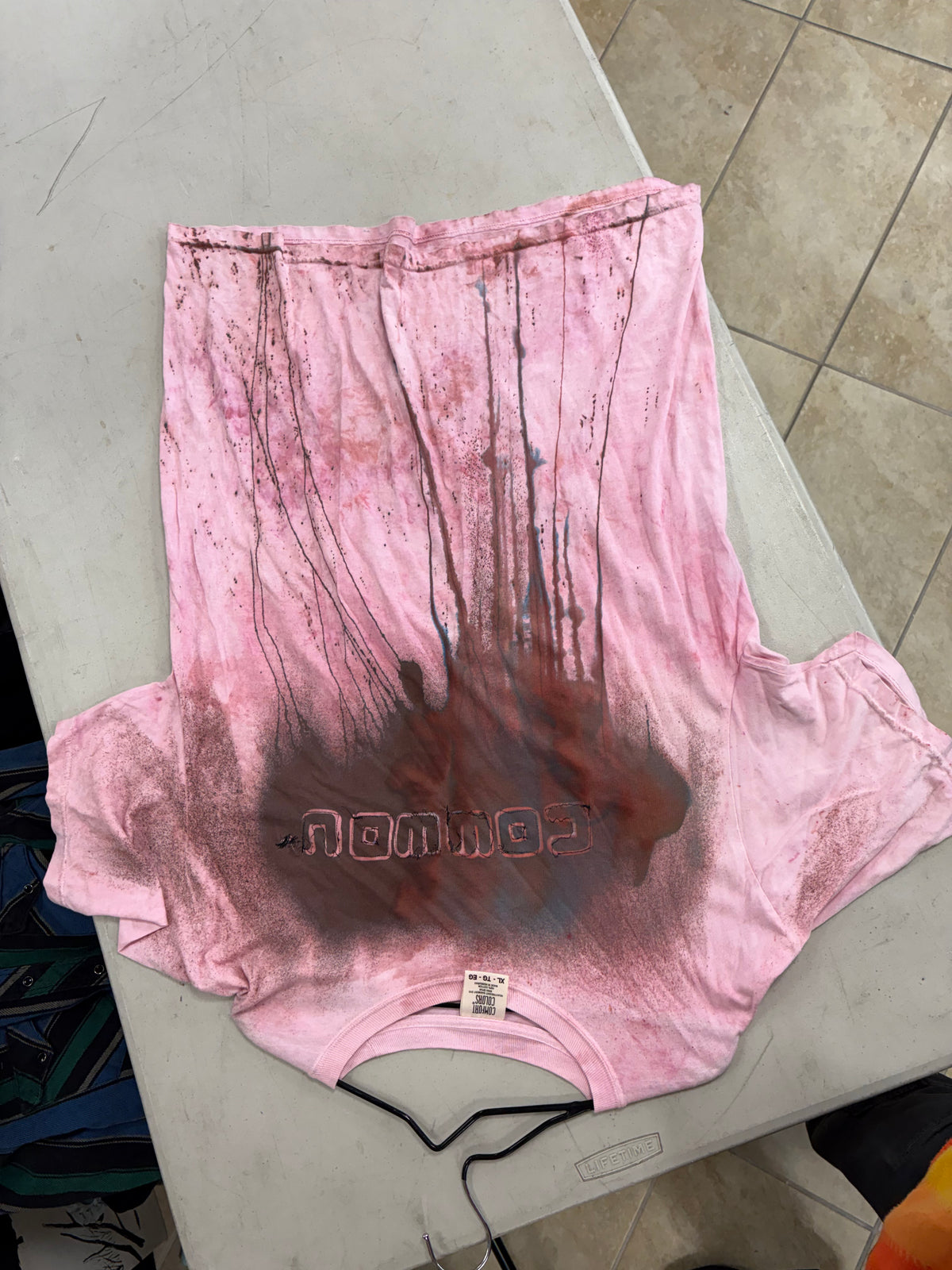 Common dyed shirt one of one