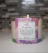 Manifest Glow Hand-Poured Artisan Soy Candle – 16 oz