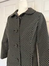 Polka Dot Long Jacket/Coat by LC Lauren Conrad