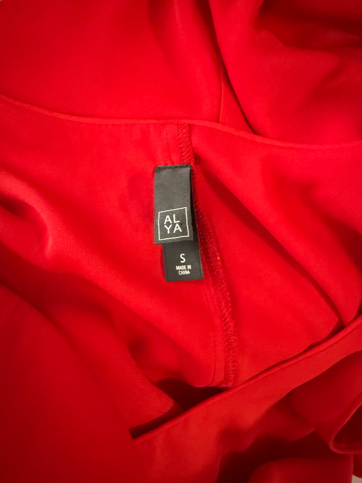 Alya by Francesca's Red Slip Dress Size S