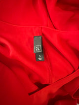 Alya by Francesca's Red Slip Dress Size S