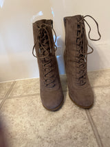 Carlos by Carlos Santana Sandra Boots in Tan Suede