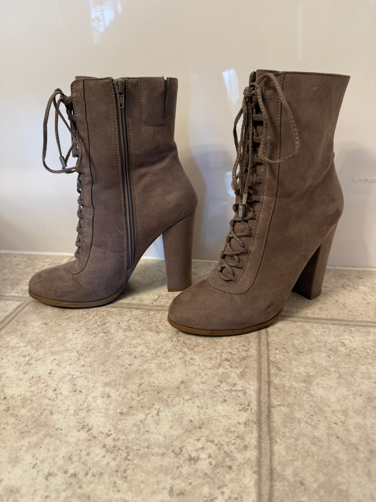 Carlos by Carlos Santana Sandra Boots in Tan Suede