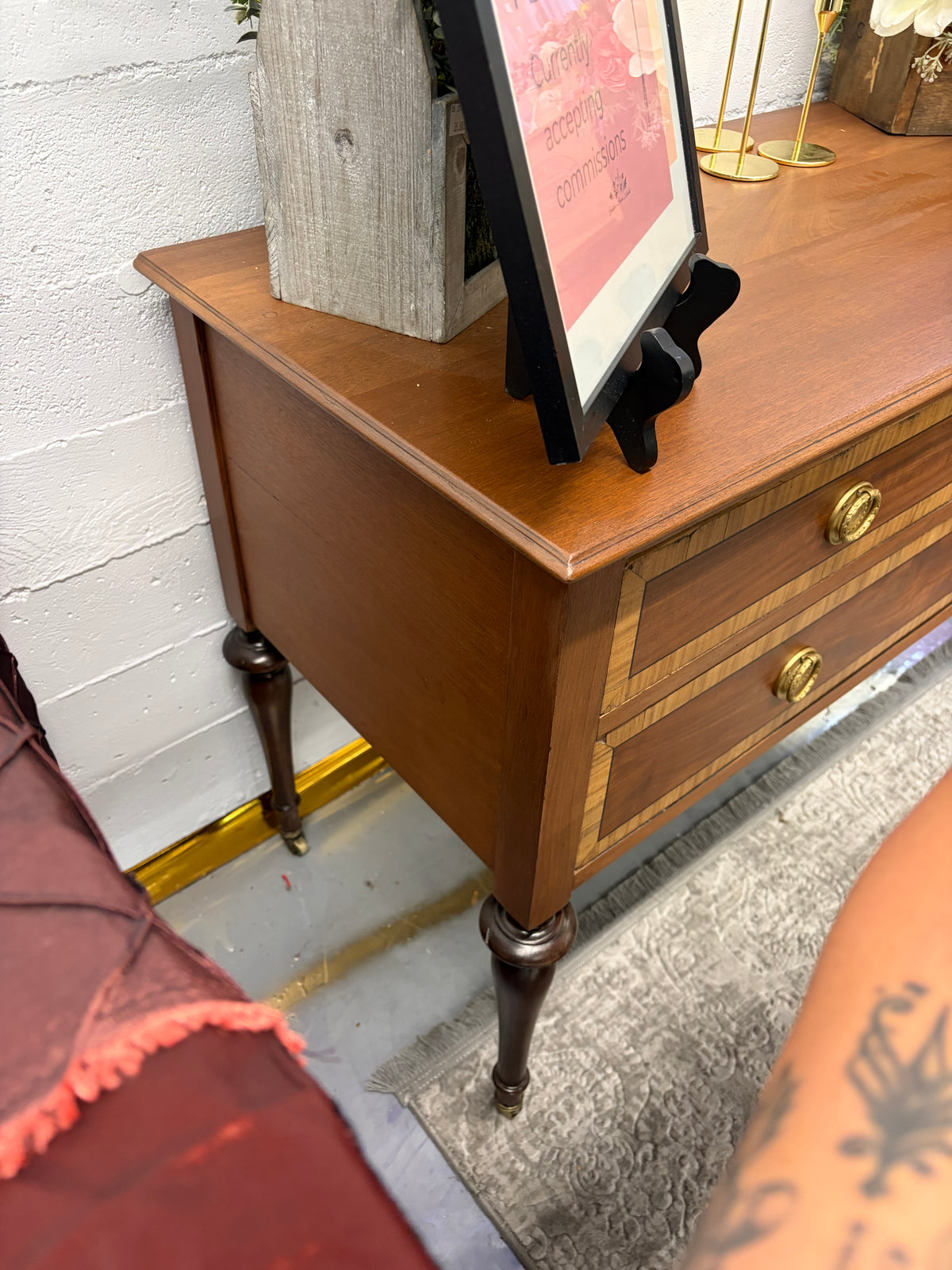 Vintage Wooden Sideboard