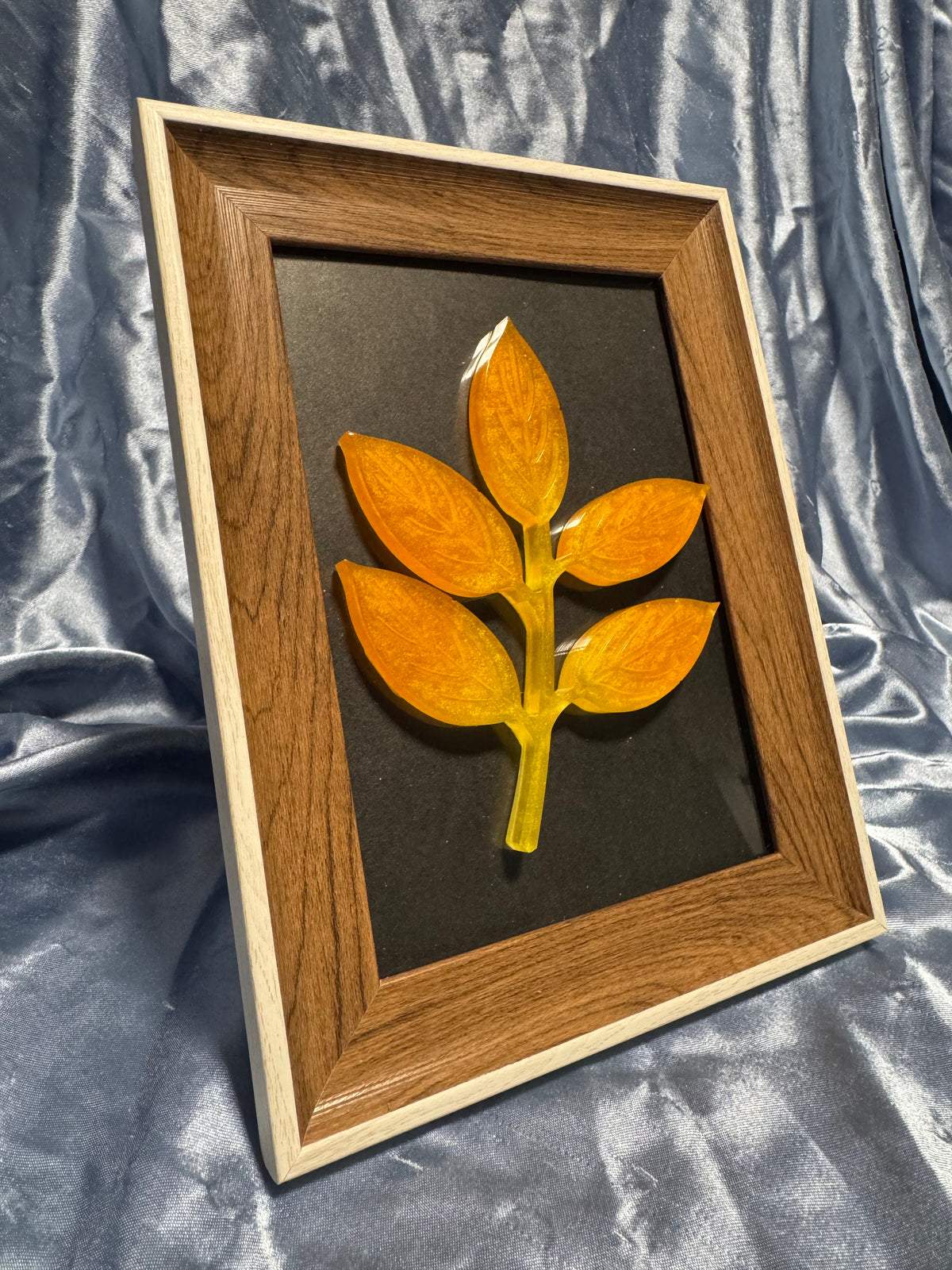 Framed Fall Leaf