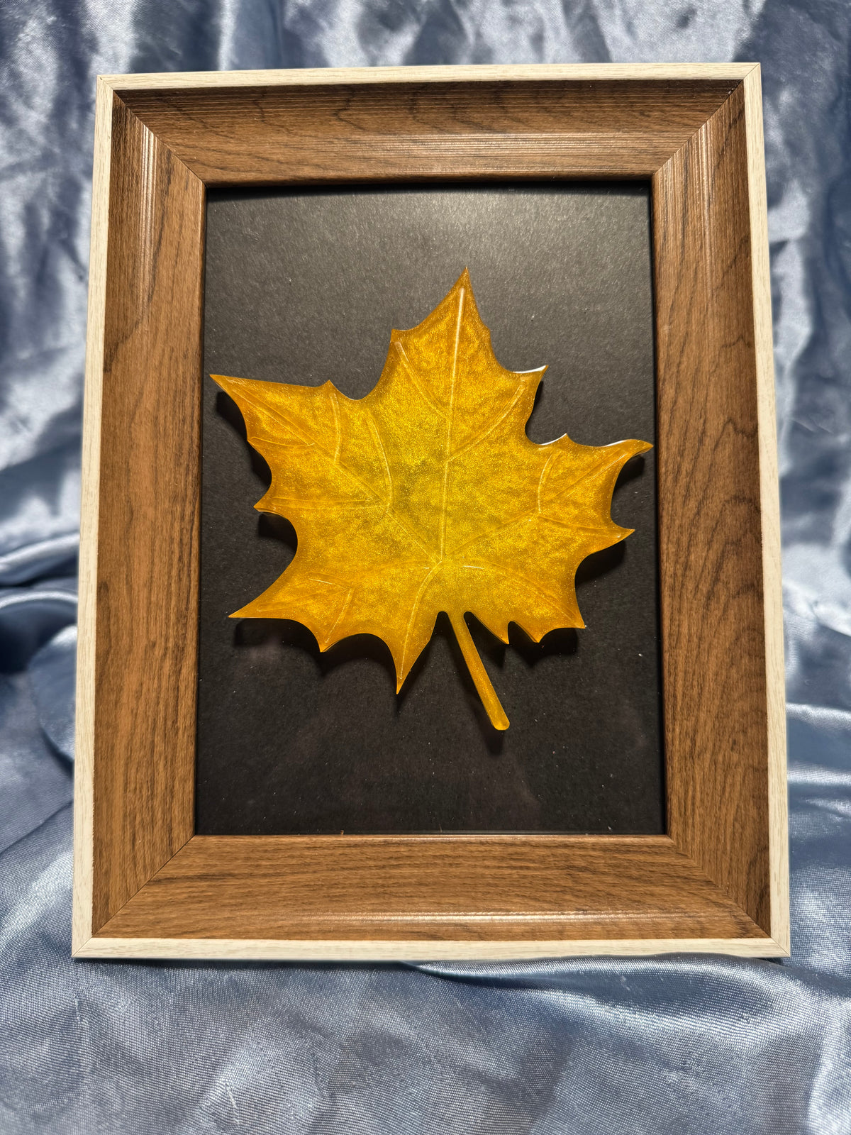 Framed Fall Leaf