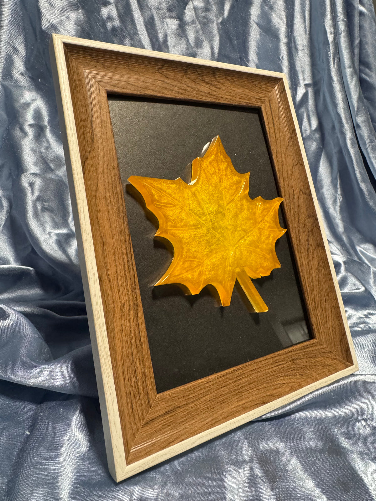 Framed Fall Leaf