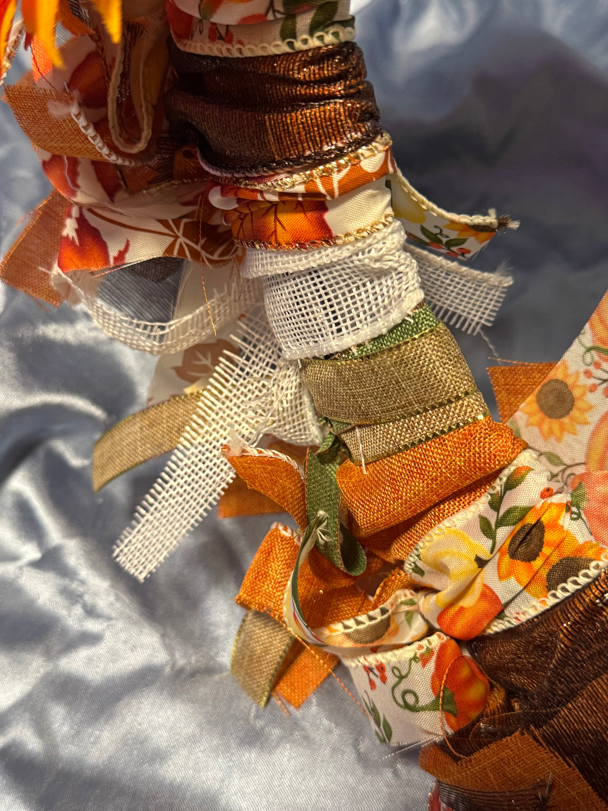 Ribbon Wreath - Fall