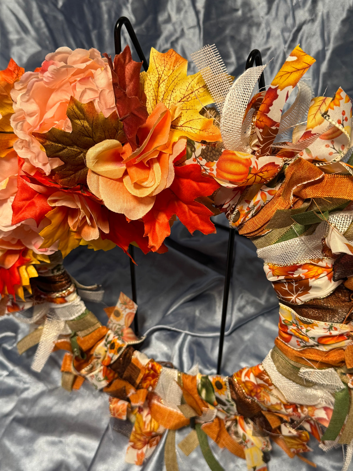 Ribbon Wreath - Fall