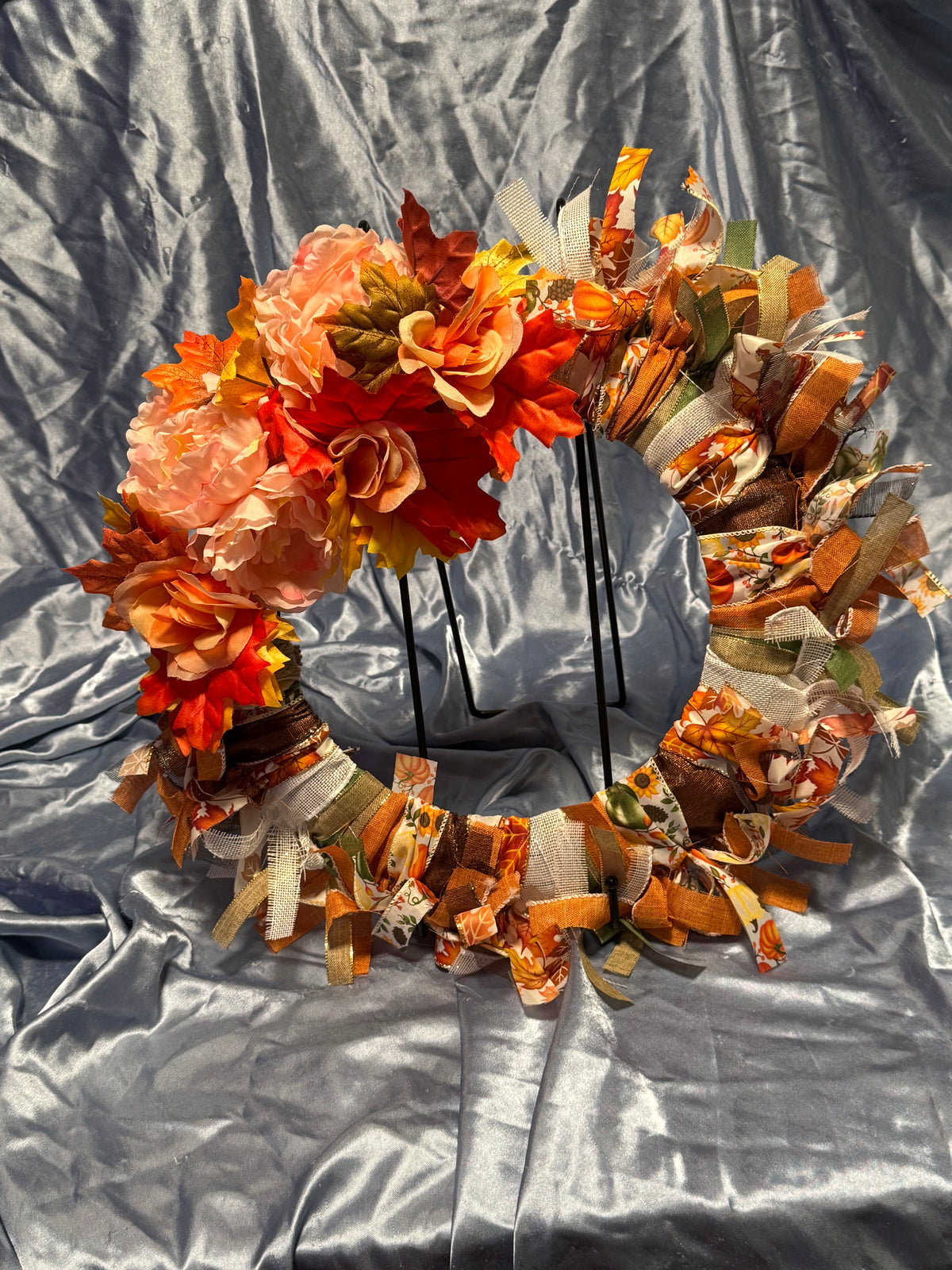 Ribbon Wreath - Fall