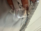 Junior's SO Sequin Puff Sleeve Dress - Silver