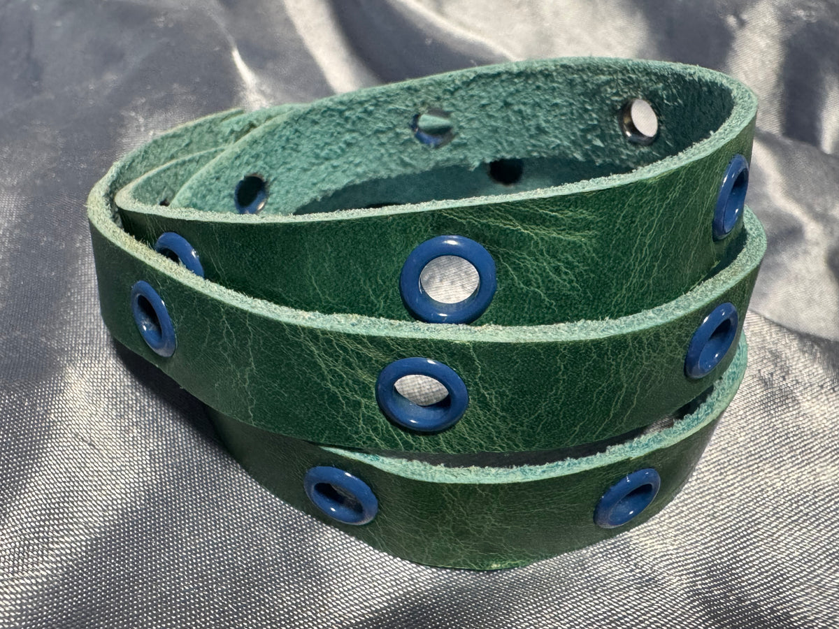 Wrap Bracelet  - Green/Blue