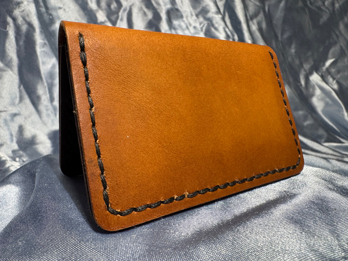Bifold Wallet - Black Stitch
