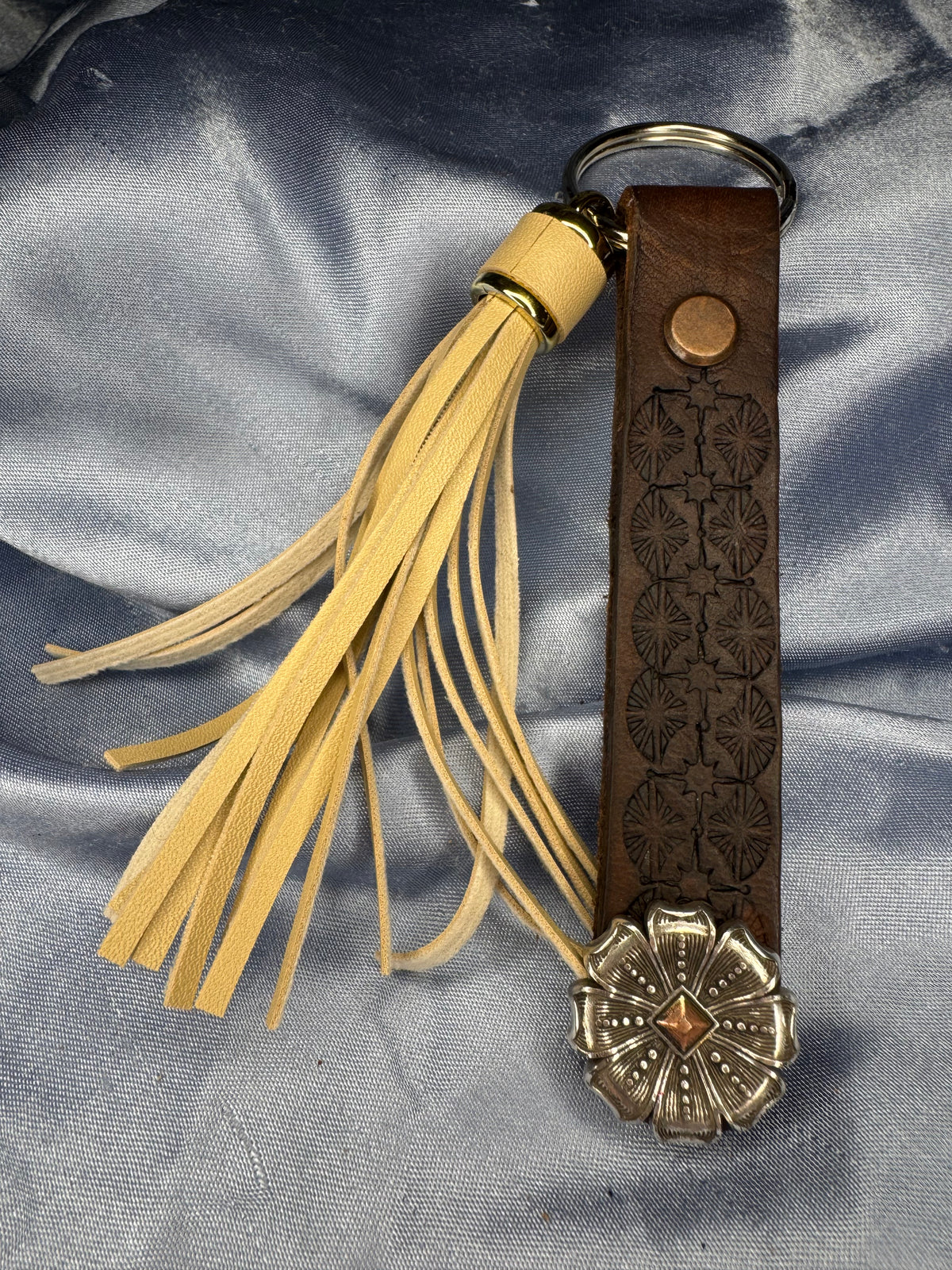Keychain - Yellow Flower