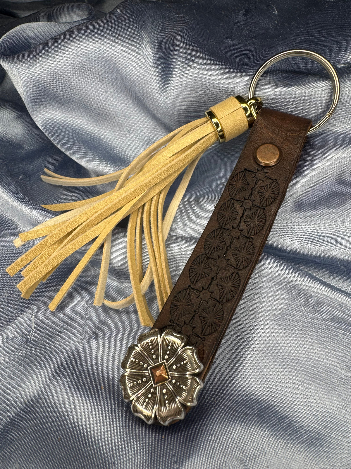 Keychain - Yellow Flower