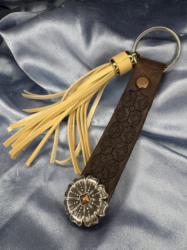 Keychain - Yellow Flower