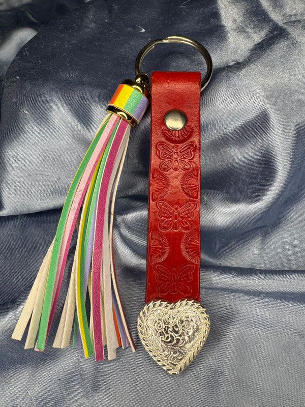 Keychain - Rainbow Heart