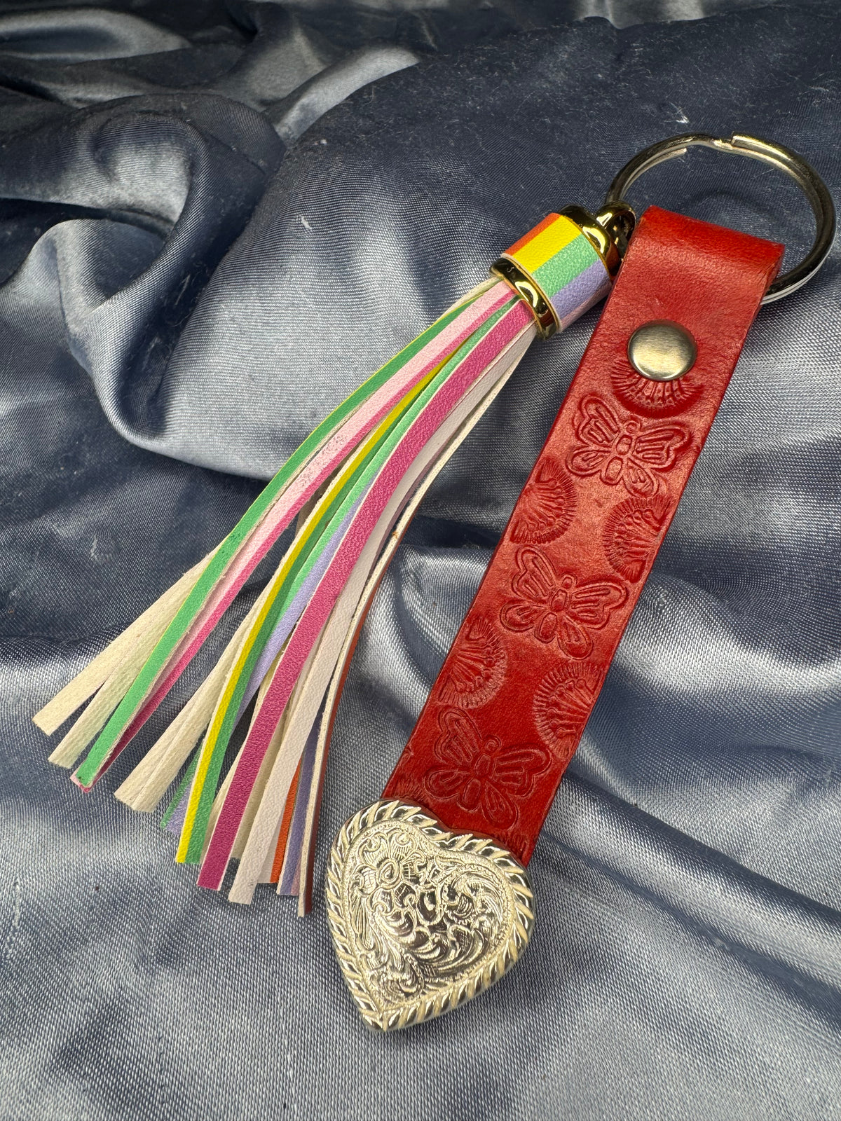 Keychain - Rainbow Heart