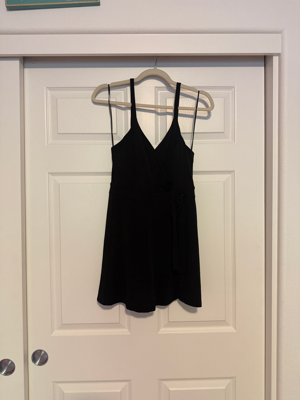 Candies's Spaghetti Strap Romper Dress in Black