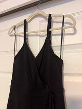 Candies's Spaghetti Strap Romper Dress in Black