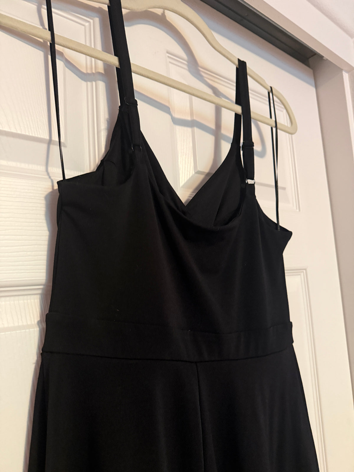 Candies's Spaghetti Strap Romper Dress in Black