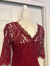NWT Pinup Fashion Red Lace Mini Dress