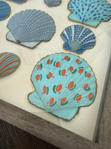 Painted Shells in Frame
