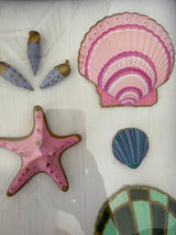 Painted Shells in Frame