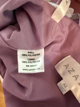 Azazie Clarice A-Line Halter Chiffon Dress in "Wisteria"