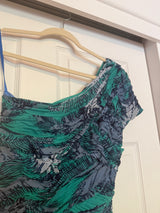 BCBGMaxAzria "Mia" One Shoulder Dress