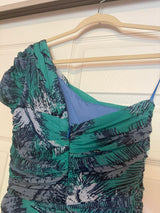 BCBGMaxAzria "Mia" One Shoulder Dress