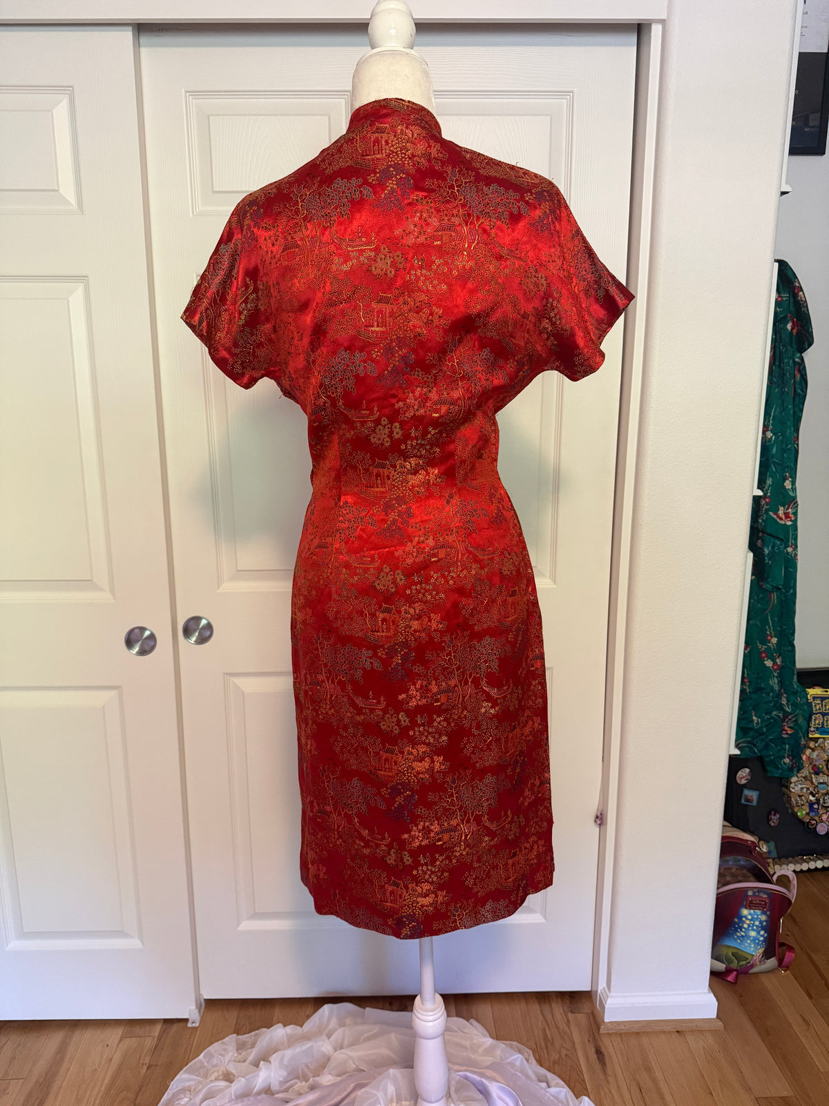 Handmade Qipao Cheongsam Silk Dress - Gorgeous!