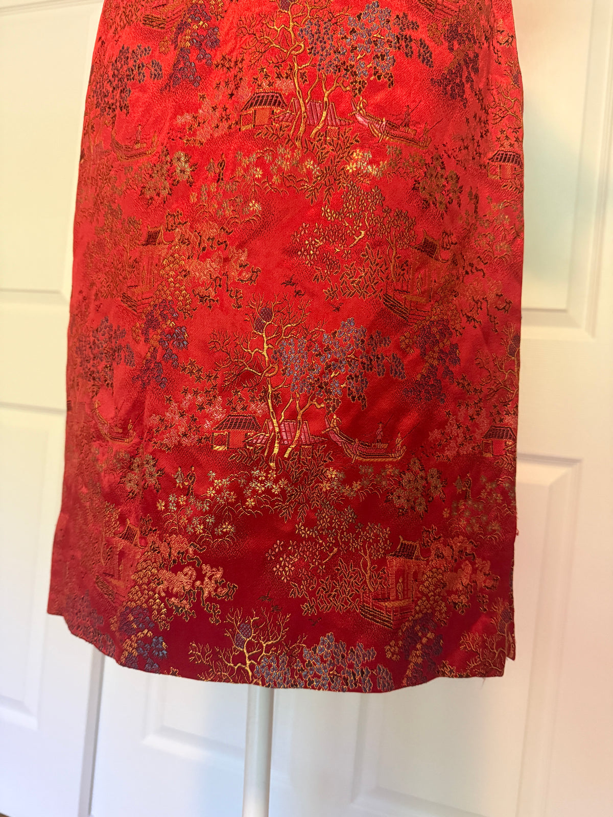 Handmade Qipao Cheongsam Silk Dress - Gorgeous!