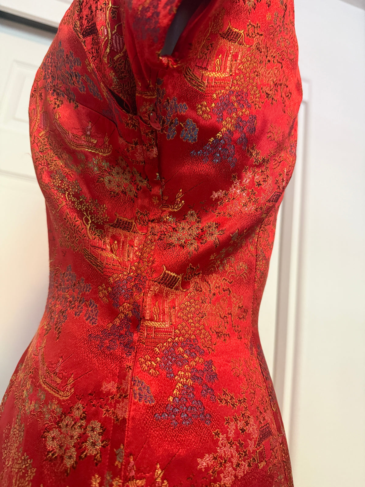 Handmade Qipao Cheongsam Silk Dress - Gorgeous!