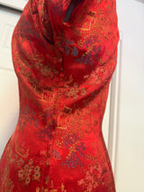 Handmade Qipao Cheongsam Silk Dress - Gorgeous!