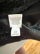 Vylette Black Sequin Blazer