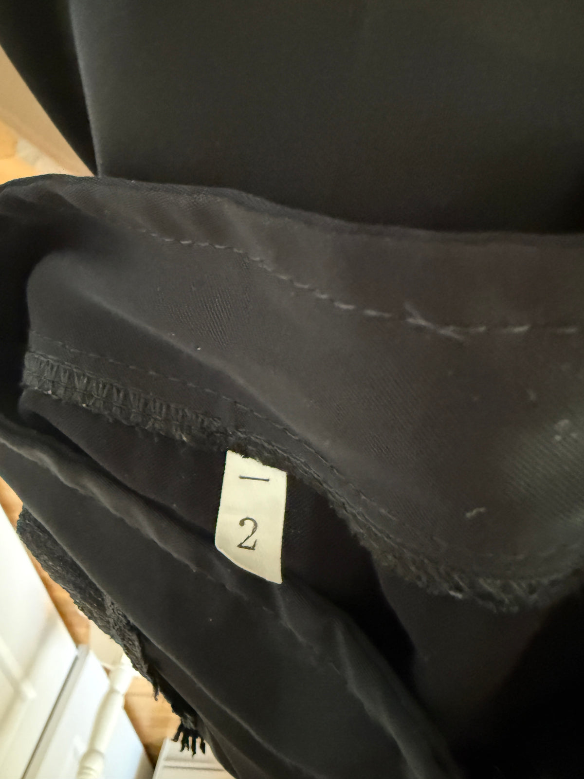 Gorgeous Black Semi-sheer shimmer lace zip up housecoat robe
