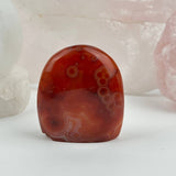 Carnelian Crystal Polished Cut Base