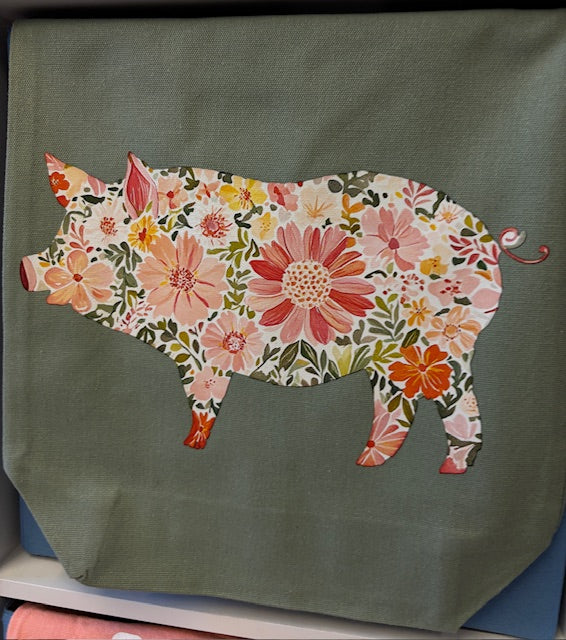 Pig Book Bag