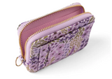 Lilac Floral-Zip Wallet