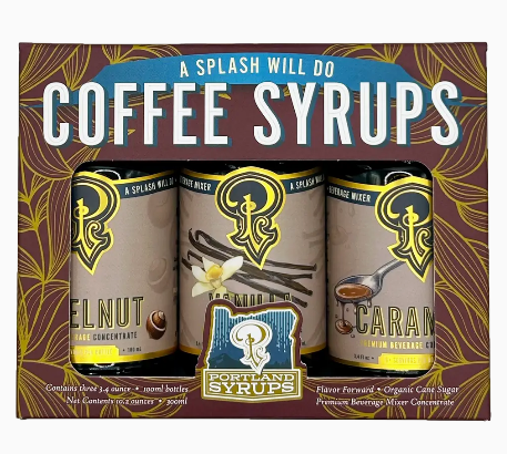 3 Pack Coffee Syrups