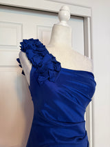 Hailey Logan by Adrianna Papell One Shoulder Bodycon Mini Dress - Royal Blue