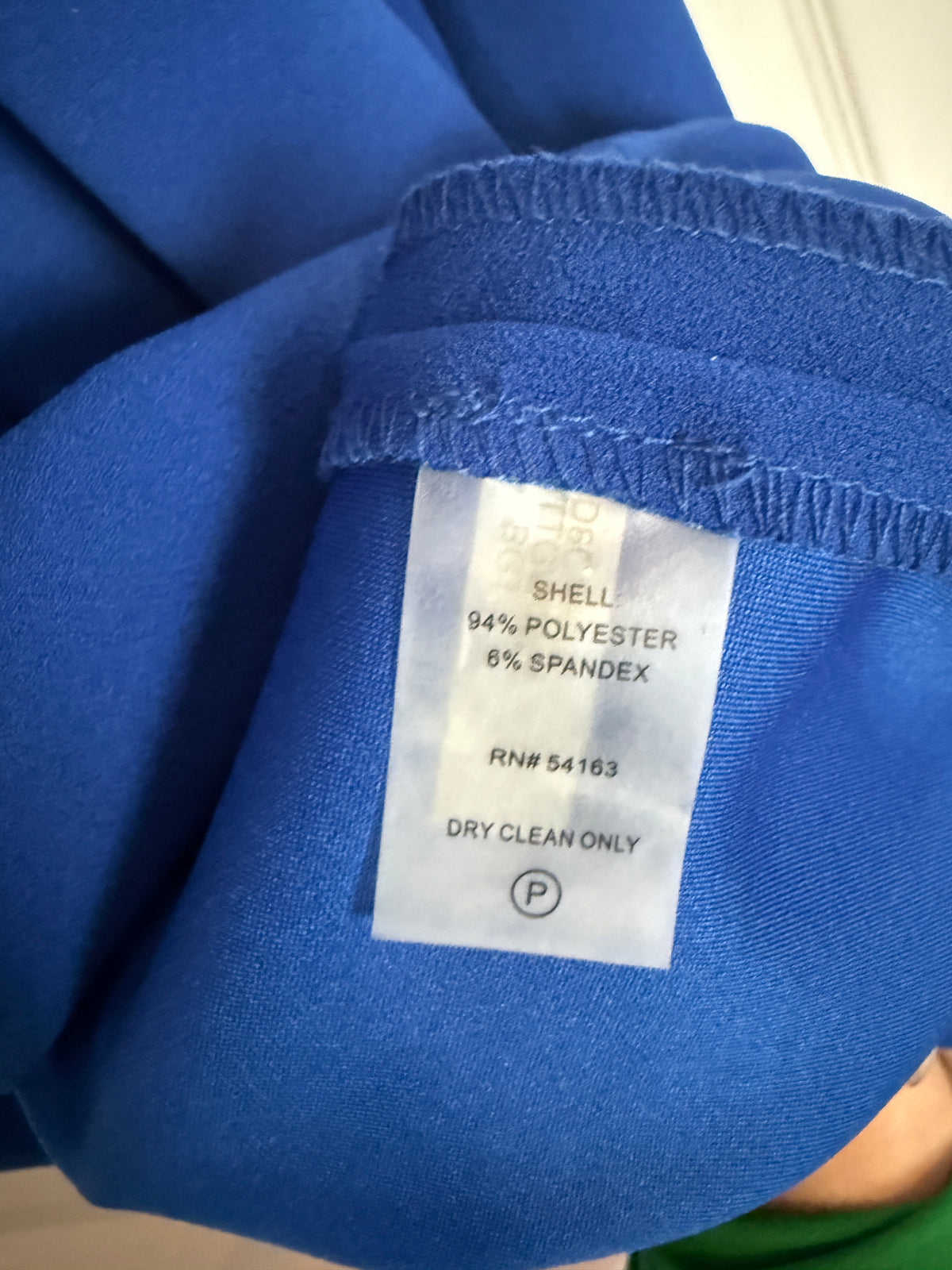Calvin Klein Cold Shoulder Midi Dress in Cobalt Blue