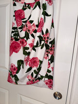 CHELSEA28 - Floral Print One-Shoulder Dress Size XXS