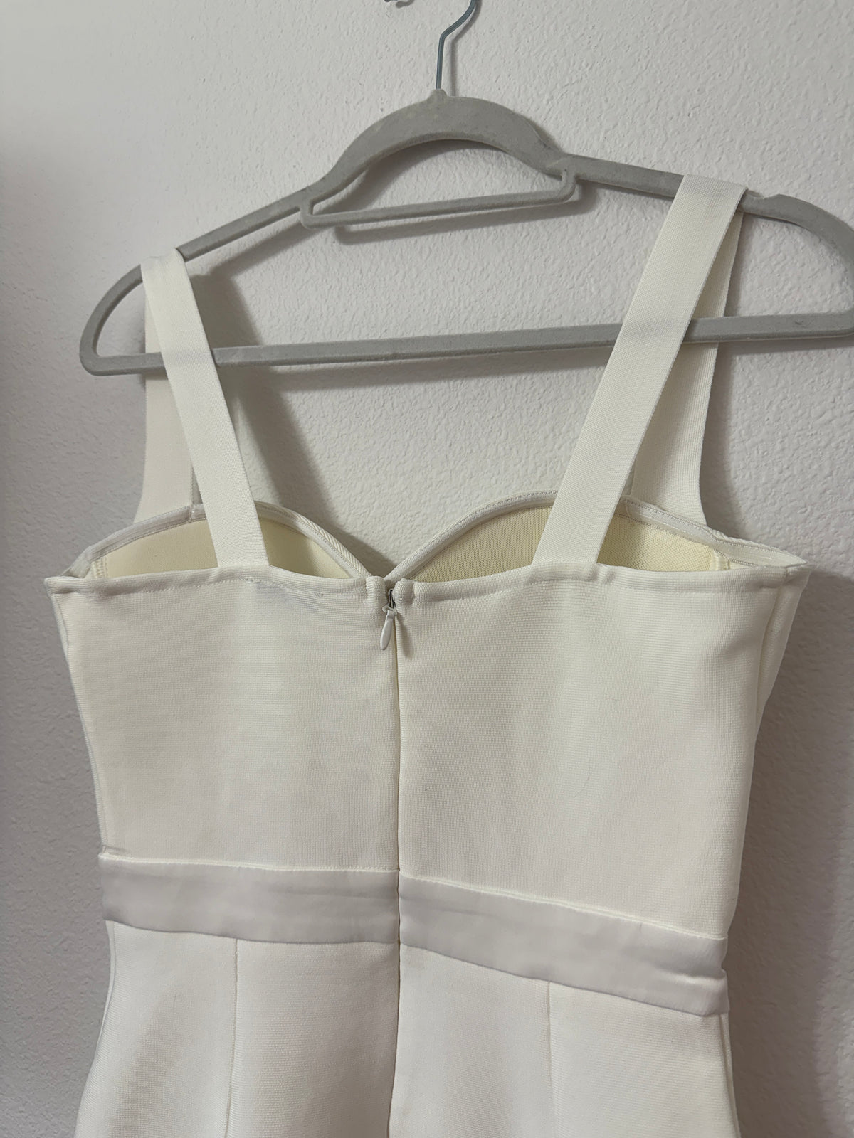 NWT Fashion Nova Love Me Bandage Midi Dress in White