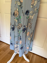Candie's Blue/White Floral Maxi Dress Sz M