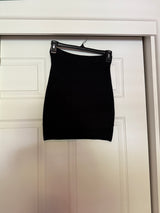 BCBGMaxazria 'Sylvie' Black Bodycon Bandage Power Mini Skirt Size XS