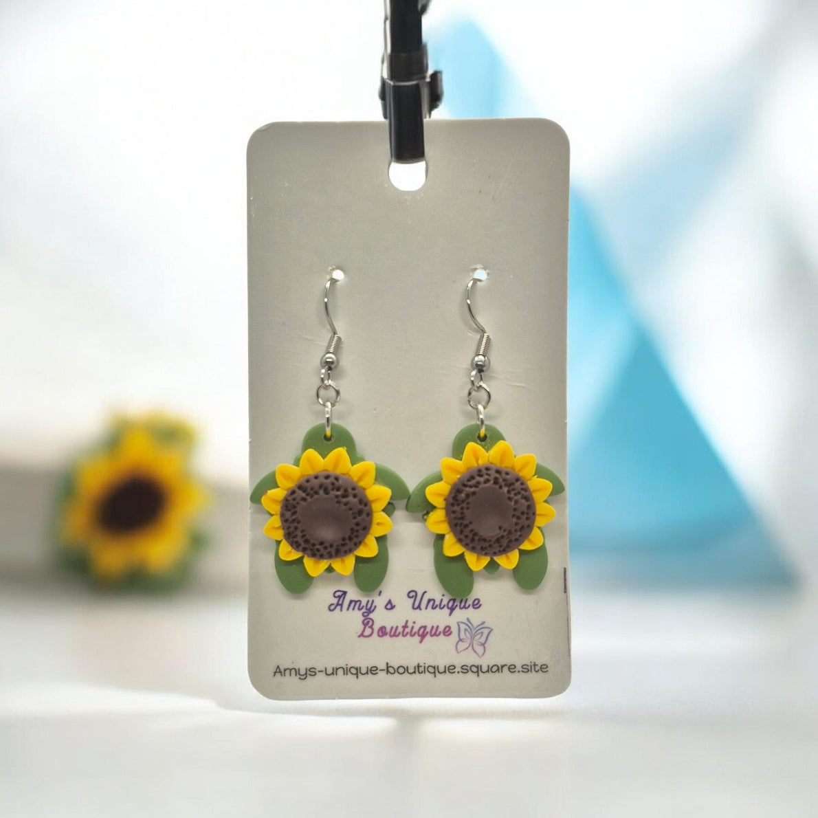 Sunflower Turtles Earrings